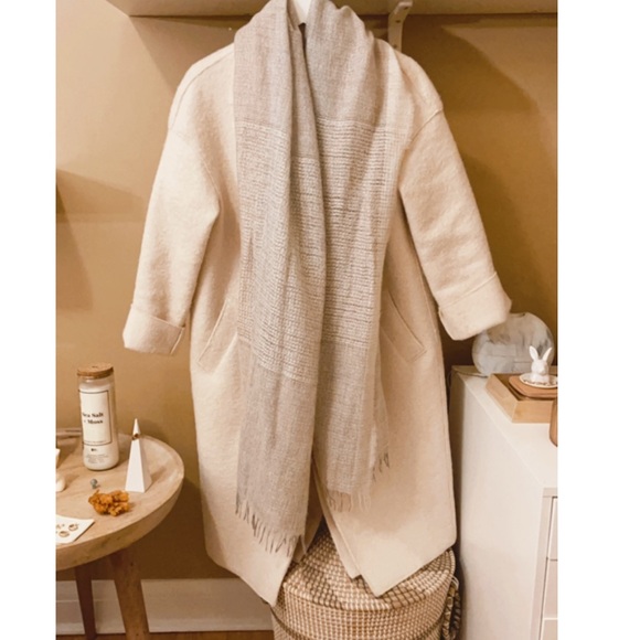 SOLD. All Saints Wool/Alpaca Scarf - Picture 4 of 11